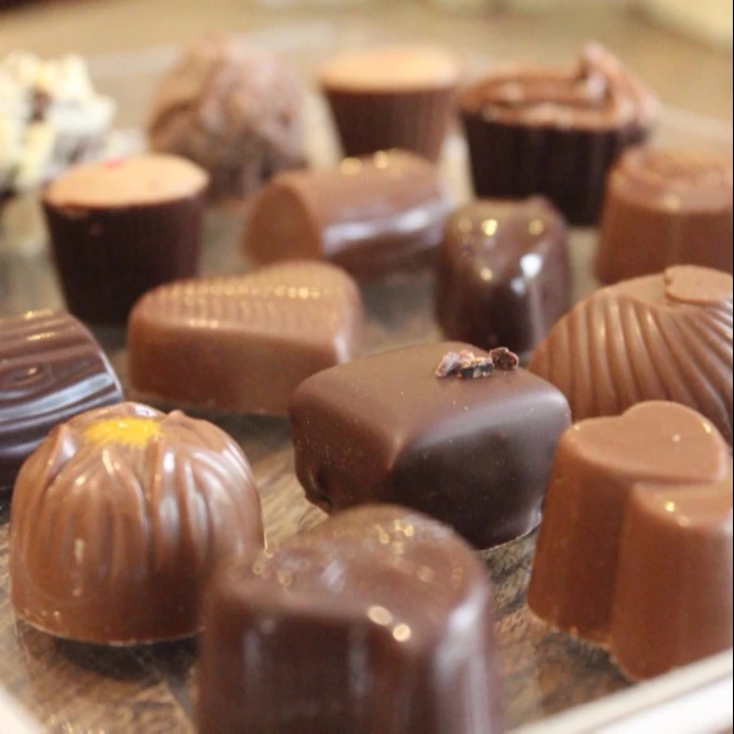 
chocolate pralines 