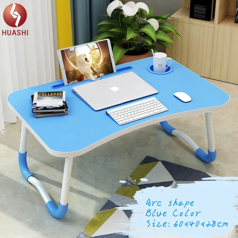 Portable MDF Laptop Stand Foldable Desk Notebook Table Laptop Bed Tray Bed Table