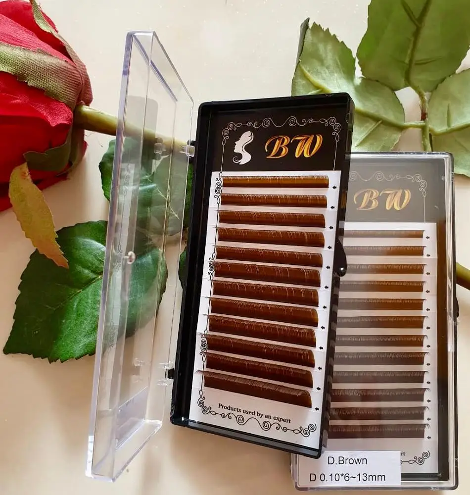
BW LASH dark brown volume eyelash extension high quality 