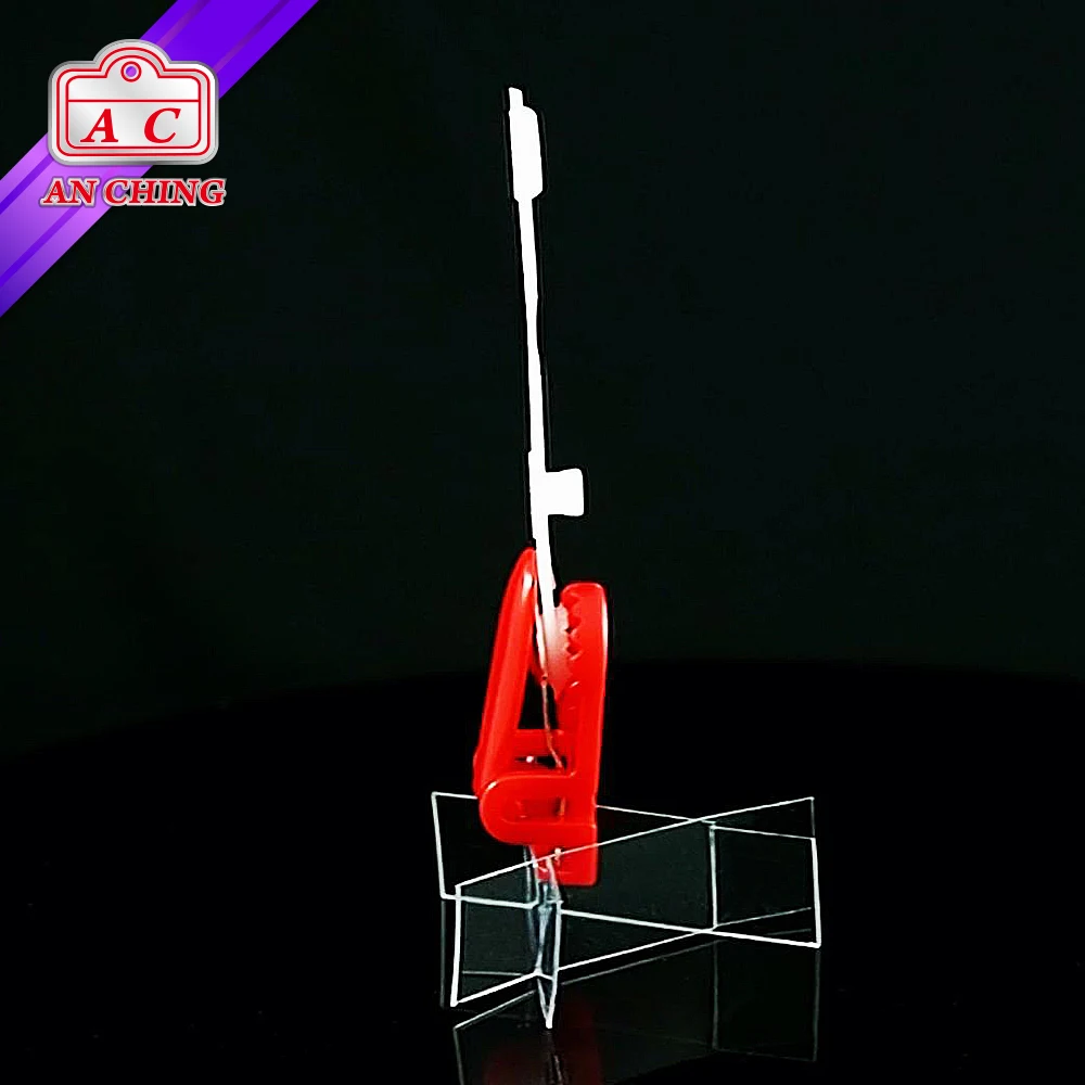 Color Plastic ID Name Badge Holder Suspender Clip