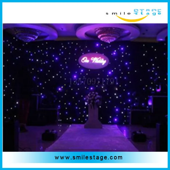 used pipe and drape for sale waterproof star curtain for weeding indoor party