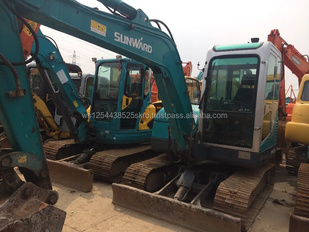 cheap price used chinese brand excavator sunward for sale