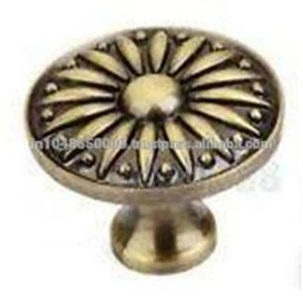 Cast iron Decorative Cupboard Kitchen Drawer cabinet Door Pull handle knob