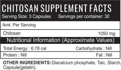 Chitosan Capsules 350mg Marine Crustaceans Shell For Weight Management Dietary Herbal Extract Supplement Private Label GMP ISO