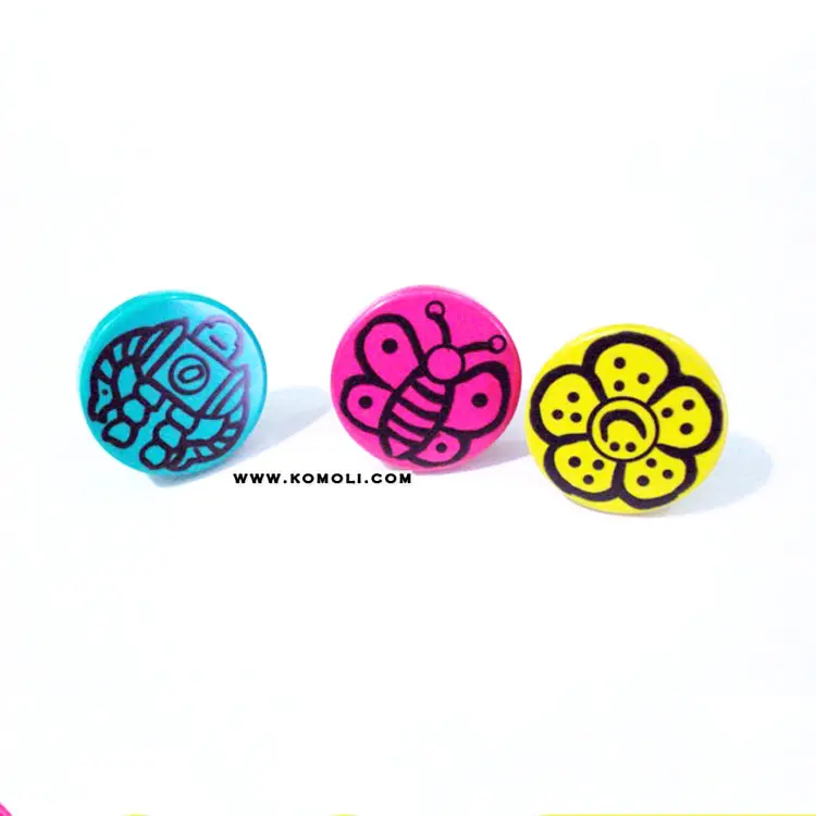 Wholesale Custom Design Blue Abstract Acrylic Resin Plastic Drawer Furniture Door Handle Knobs