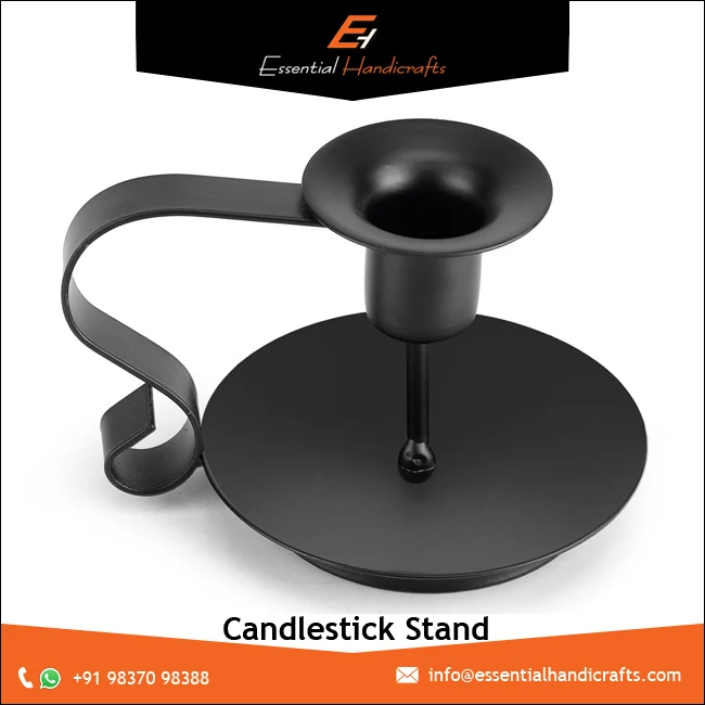 Popular Design Strong and Easily Handmade Pillar Candle Stick Stand Metal Candle Holders Lanterns & Candle Jars