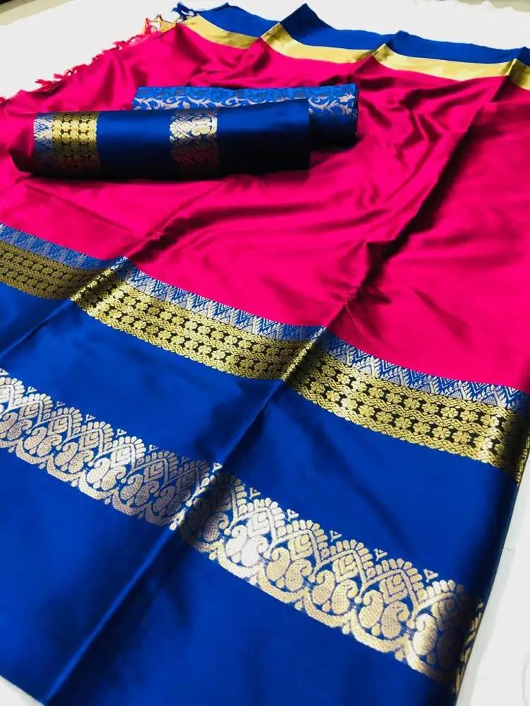 
Fancy design for women latest design heavy silk cotton sarees / sari 
