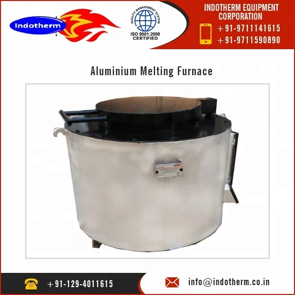 250 Kgs High Quality Aluminium Melting Furnace With Advance Technology for Gravity Die Casting Foundry At Best Price