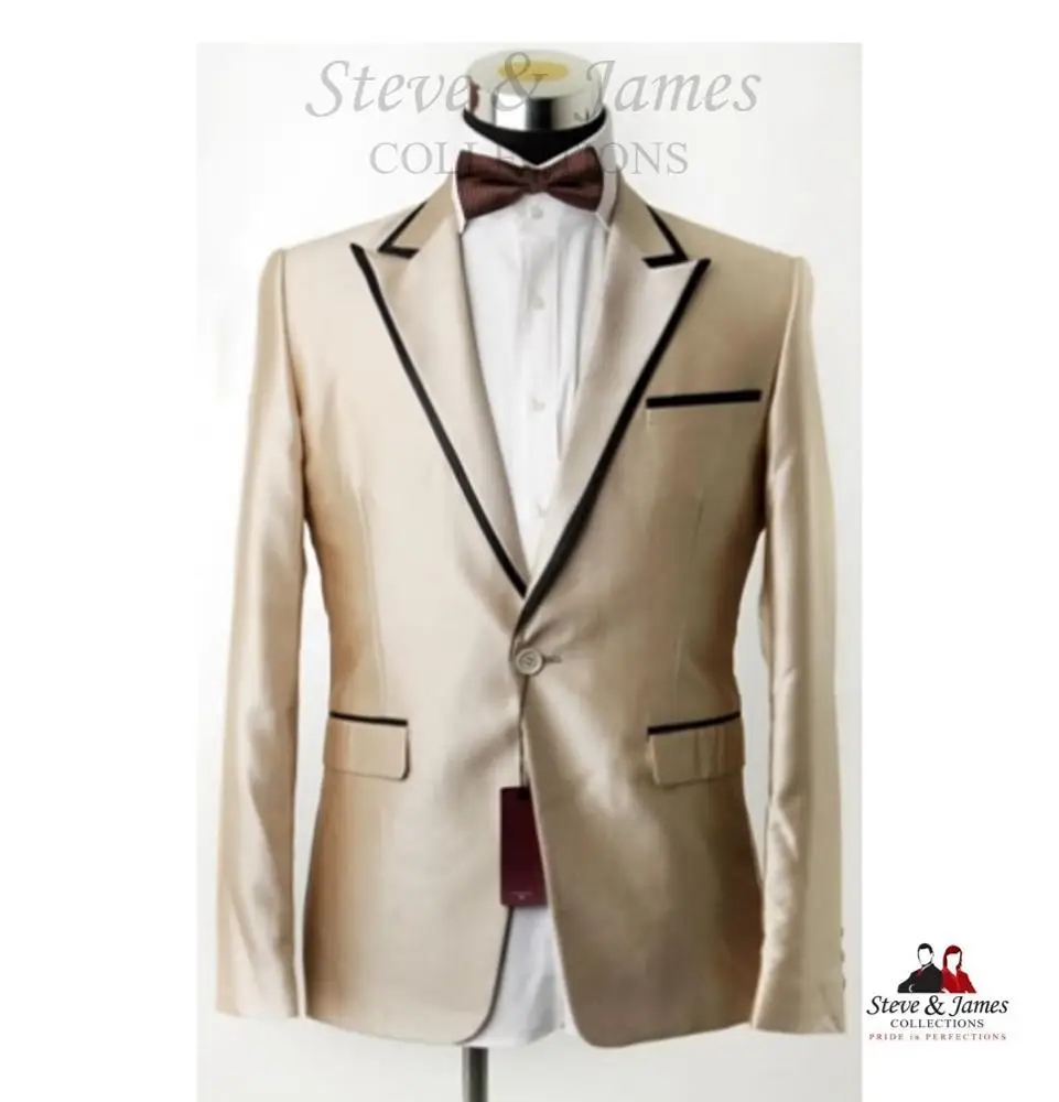 
Custom Latest Design Tuxedo Suit for Men Groom Tuxedos For Wedding 