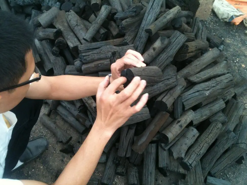 High heating 100% Natural hardwood lump charcoal