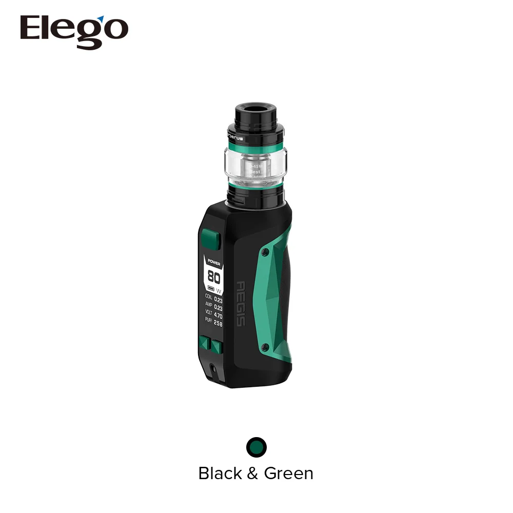 2018 Набор для вейпа Geekvape Aegis Mini 80 Вт с емкостью Cerberus 2200 мАч от Elego