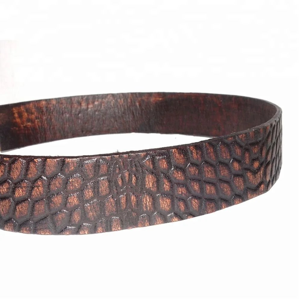 Hot Sale 20mm Wide 2mm Thick Flat Leather Cord 4mm 5mm 8mm Latest Texture 5mm DIY Jewelry Findings Other Accessories Wholesale