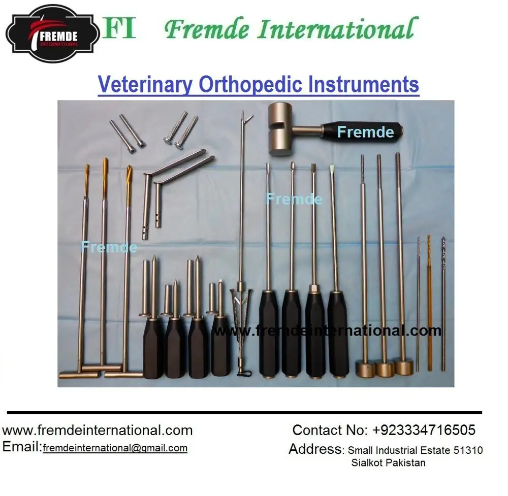Veterinary instruments set  High Quality Stainless Steel CE & ISO Certified