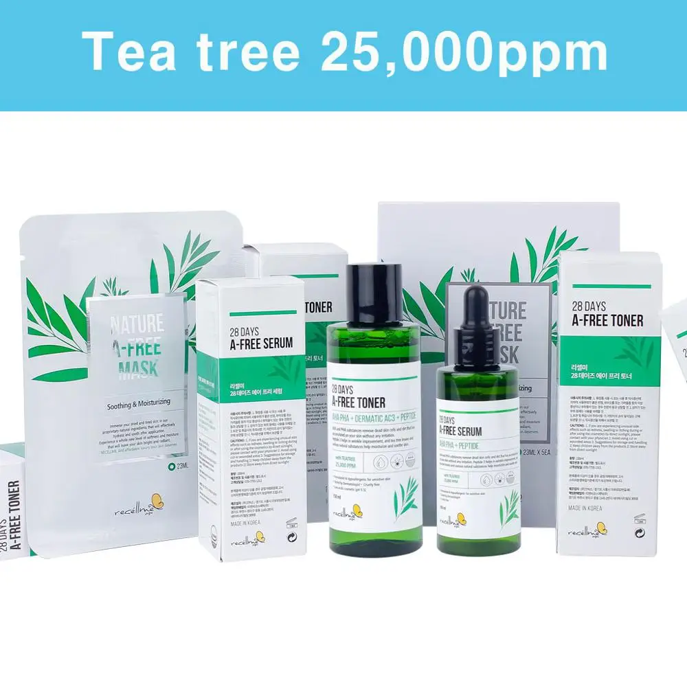 [recellme] Acne free facial Toner 150ml with Korean cosmetics, Skincare for whitening, wrinkle improvement, pimple and blackhead