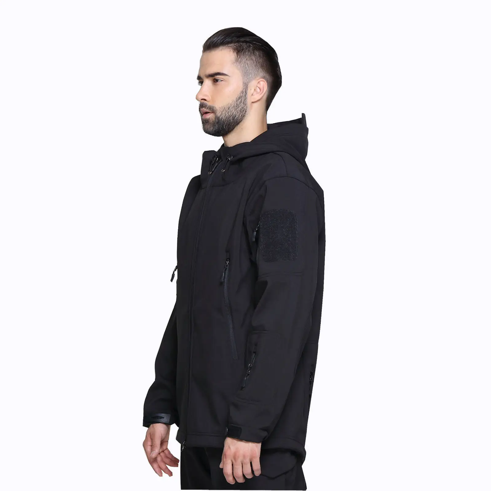 
2021 Soft Shell Men Waterproof Windbreaker jackets Camping Travel Jacket Coat Outdoor FS-04-03-16 