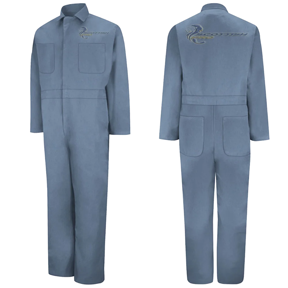 Unisex Adult Cotton Work Overalls Coverall One Piece Work Uniform
