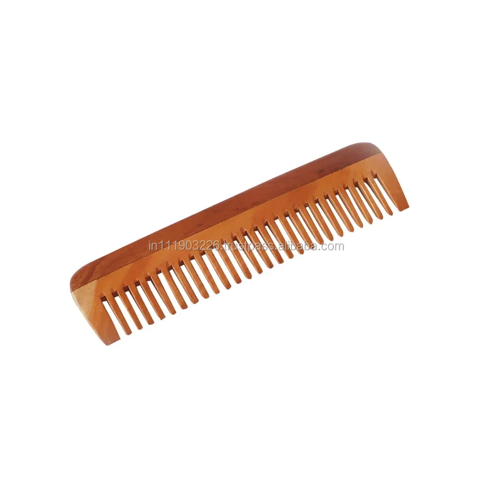 Ayurvedic Properties best quality Pure Neem Wooden Comb