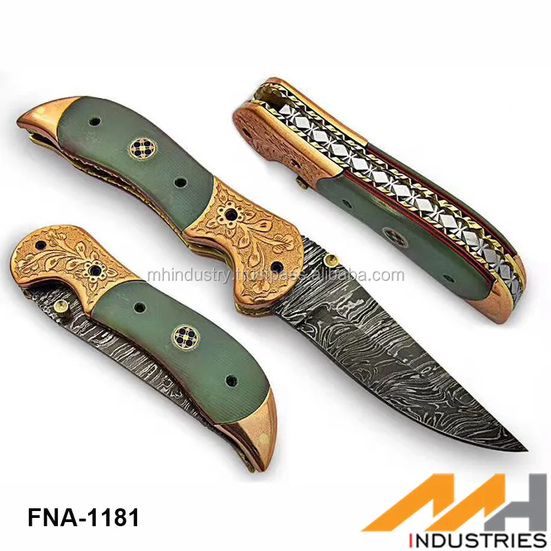 
ODM Damascus Camping Knife Hunting Made in Pakistan for Various Type 