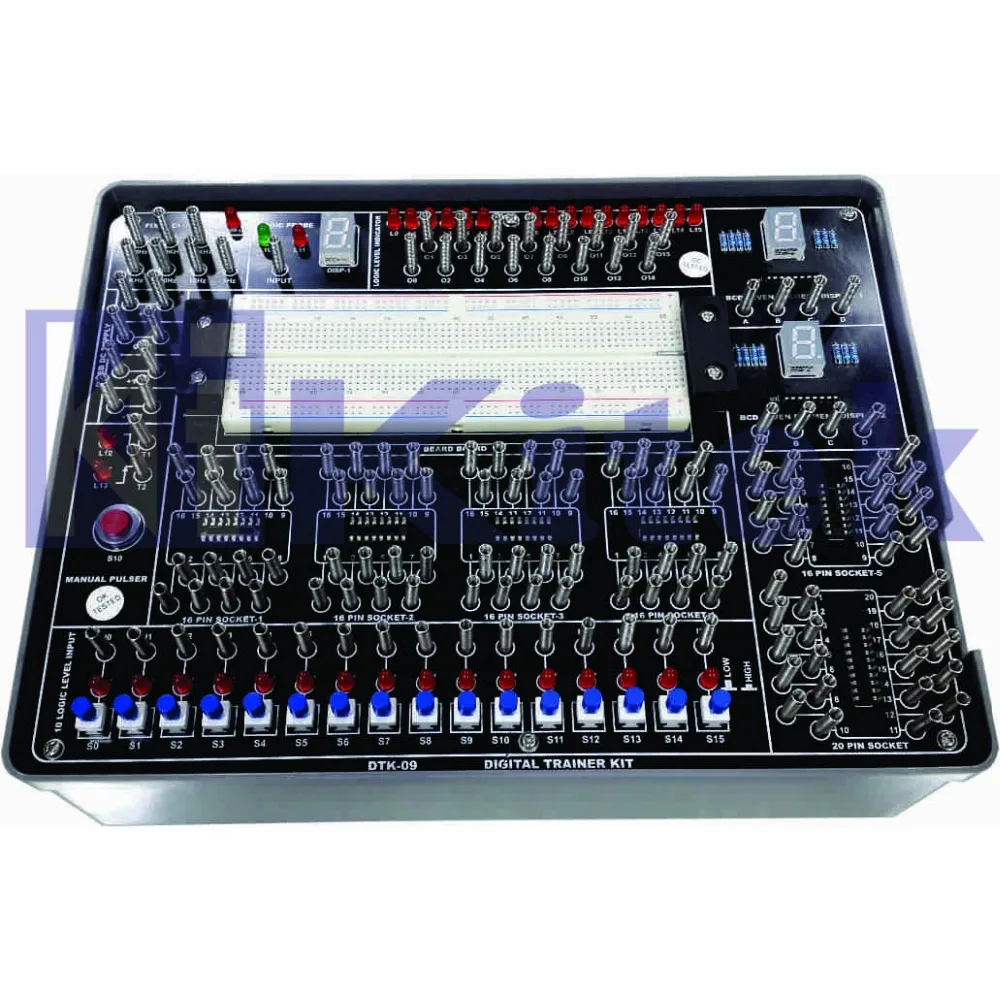 DTK-09 Digital Trainer Kit New Didactic Educational Equipment for Experimentation & Training Enhanced Learning for Education
