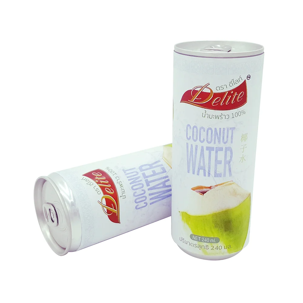 Оптовая продажа 100%, консервированная кокосовая вода из Таиланда