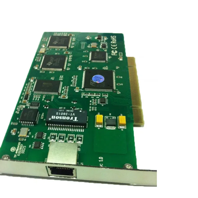 
Digital phone recording ISDN PRI E1 recording PCI card system, 30-Channel recording card 
