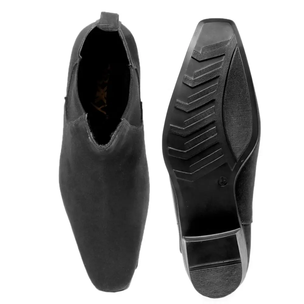 High Fashion Height Increasing Elevator Men`s Chelsea Boots