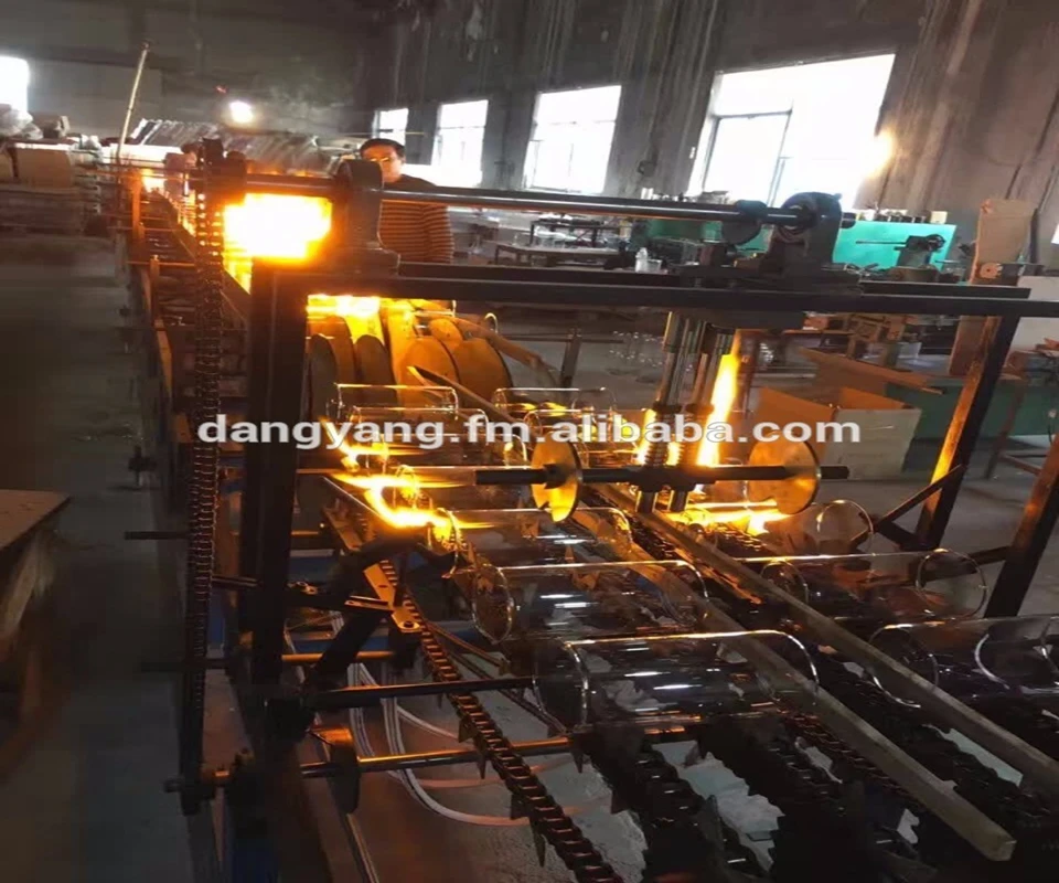 glass beaker forming machine ( can form glass beaker from glass tube )