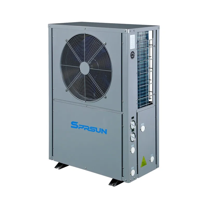 High efficient floor heating and cooling air source heat pump for household or commercial use