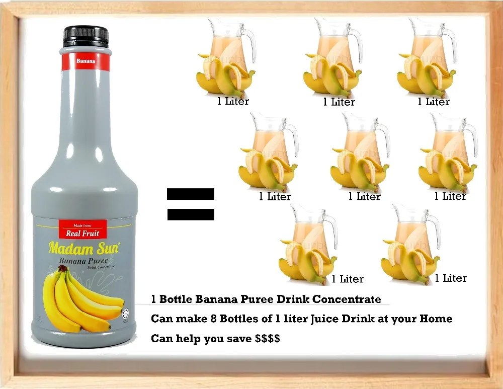 Banana Puree Mix/Banana Puree Drink Concentrate