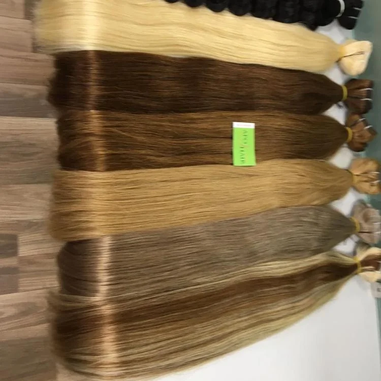 
Russian Hair Color 100% Unprocessed Remy Human Hair Extensions 
