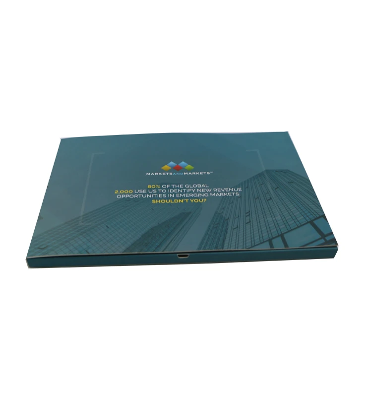 custom designs digital 7 inch videobook lcd tft screen lcd video postcard