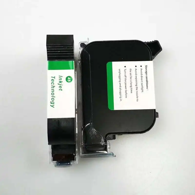 black fast dry solvent based ink cartridge without chips