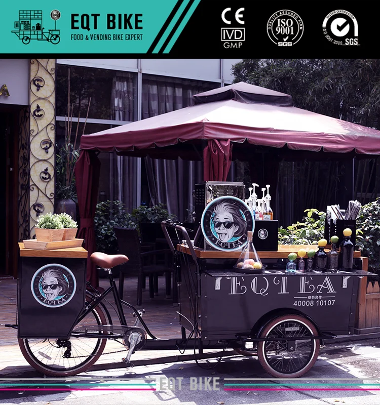 Good Quality Low Price Ce Certificate New Fashion Bike Food Cart/Mobile Coffee Bike