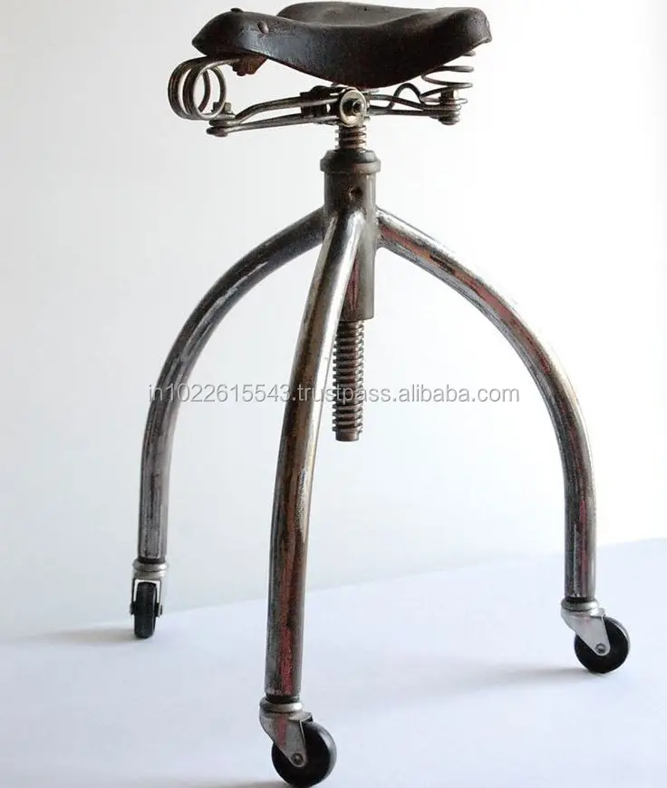 Industrial Vintage Cycle Style Bar Stool