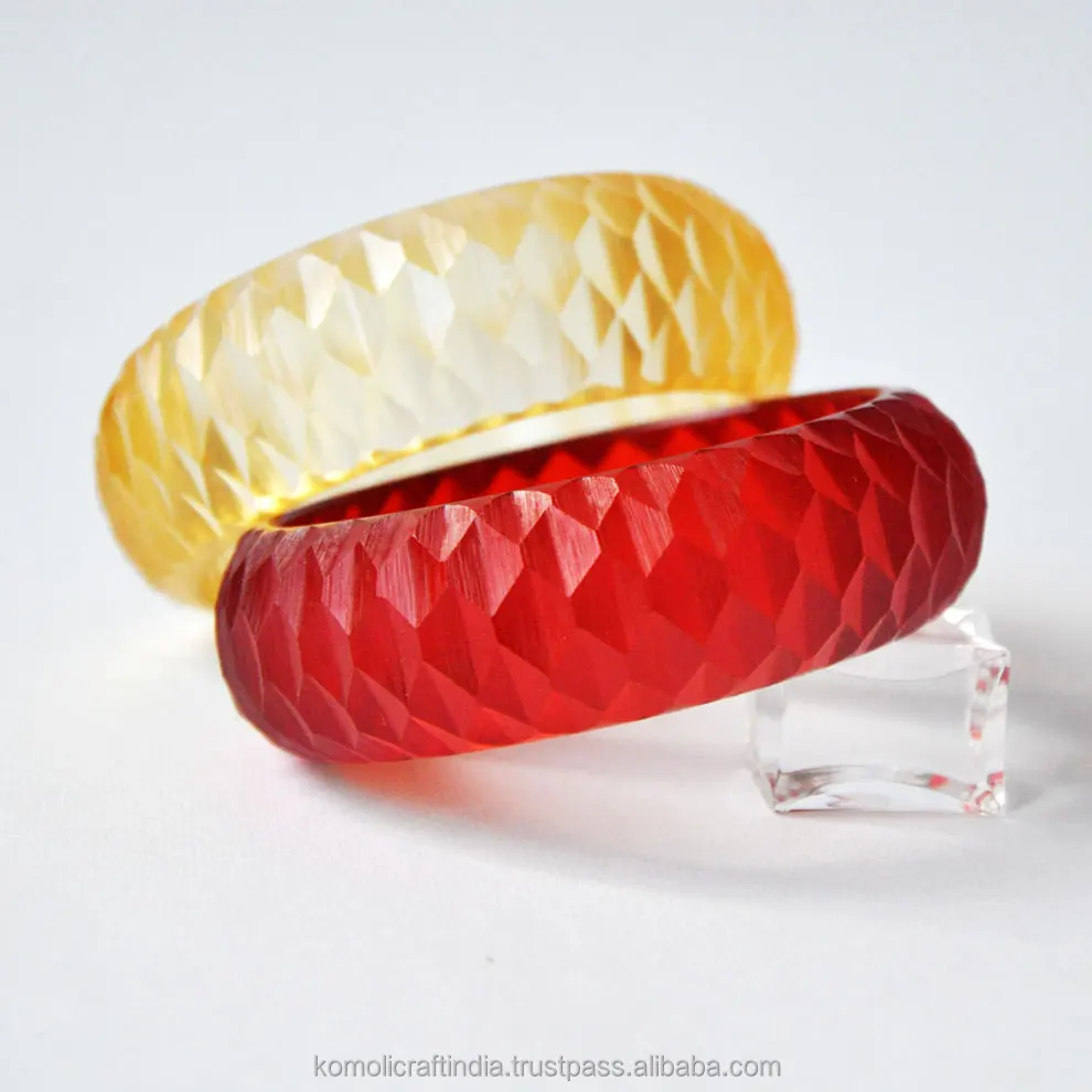 Wide carved wholesale retro vintage Bakelite jewelry