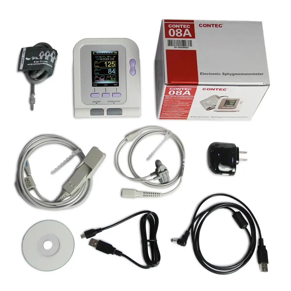 CONTEC08A BT Medical portable blood pressure meter digital arm BP Monitor
