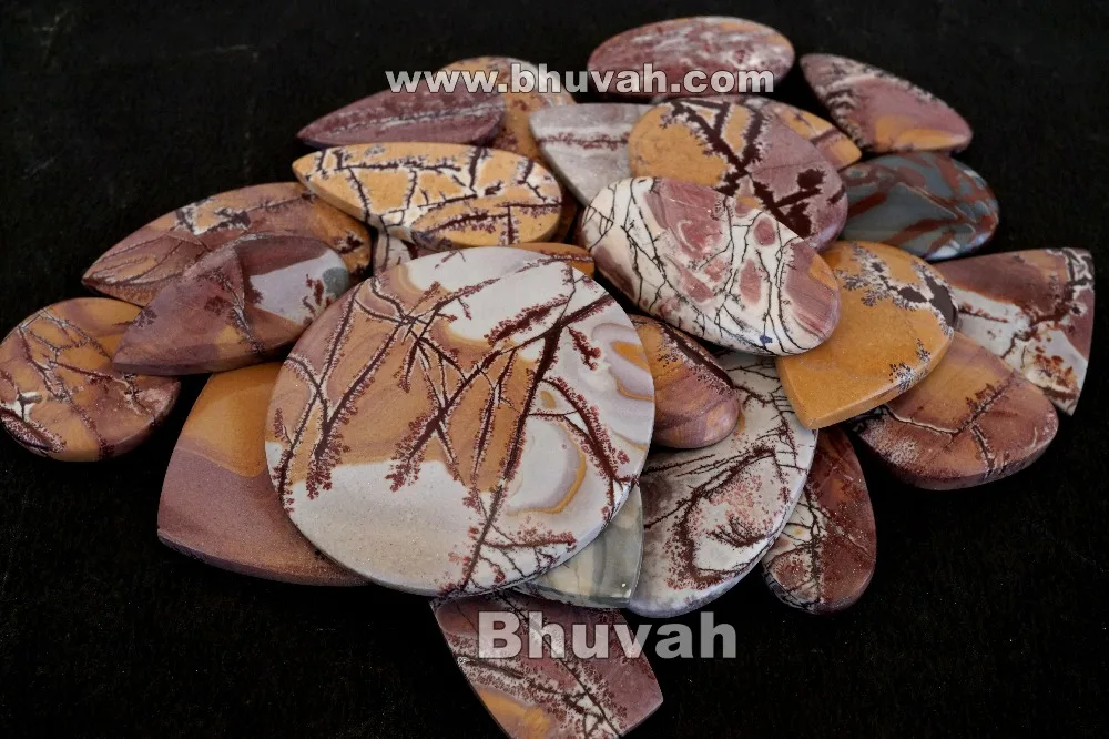 highest top selling good rating brilliant A++ quality natural sonora dendritic jasper cabochon