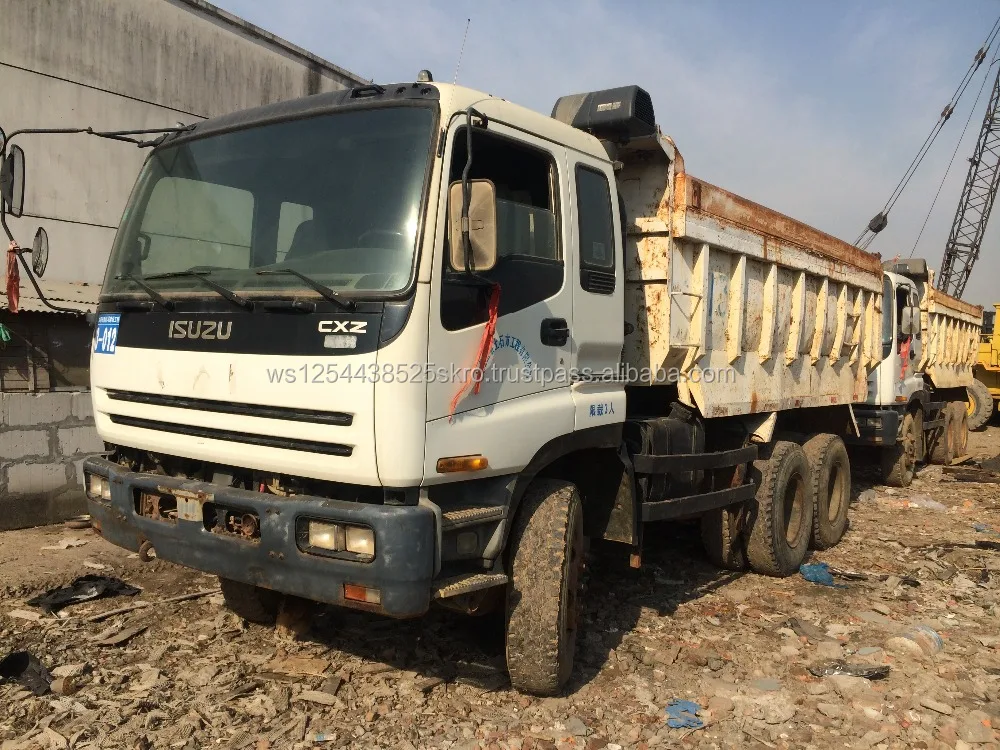 Japan made used isuzu dumper truck cheap price