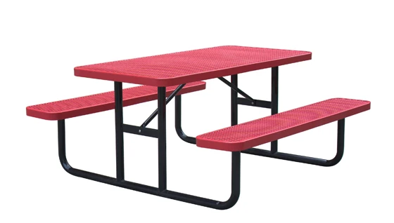 
Arlau assemble picnci table and chairs powder coated picnci tables outdoor used picnic tables 