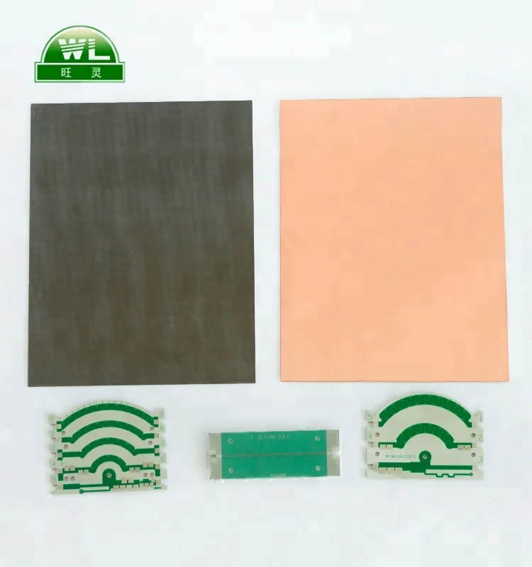 
PTFE copper clad laminate sheet with Nano-ceramic membrane for circuit PCB board (F4BME-2-A265)ptfe ccl supplier 