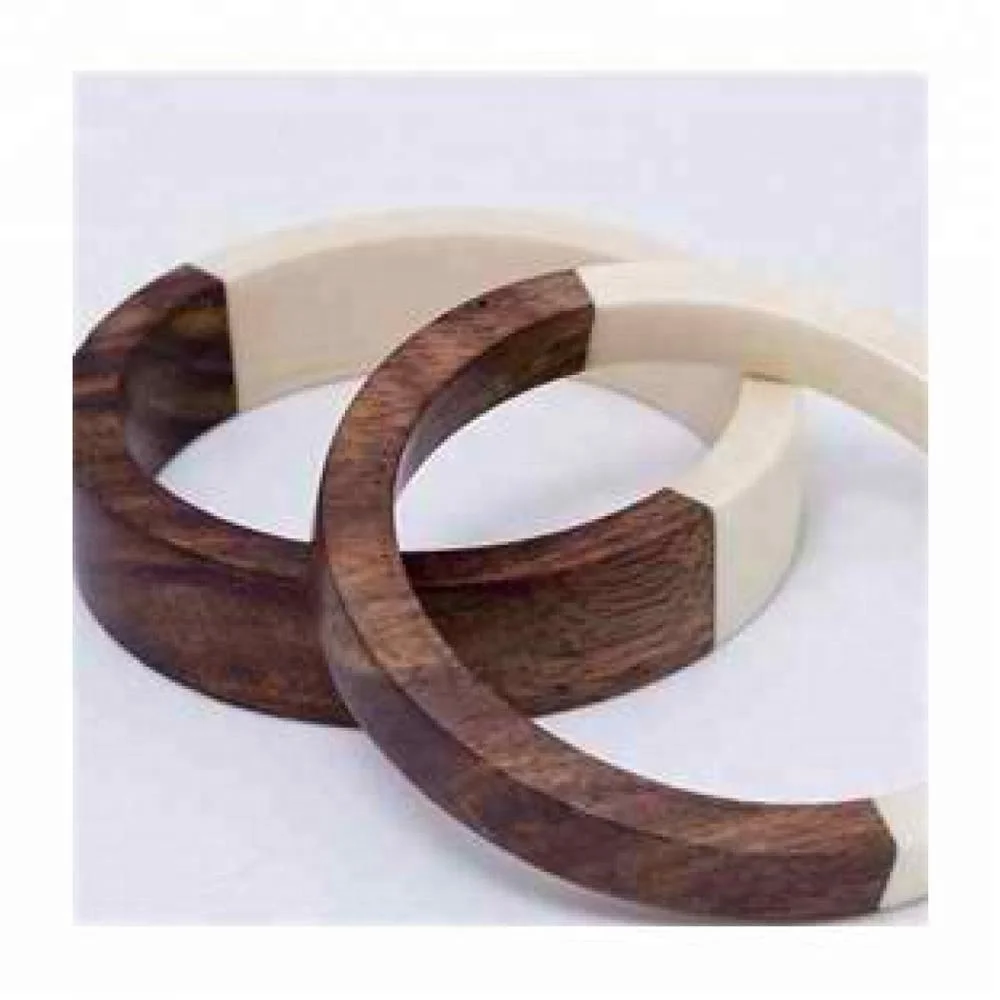 Натуральный глянцевый деревянный браслет/браслет