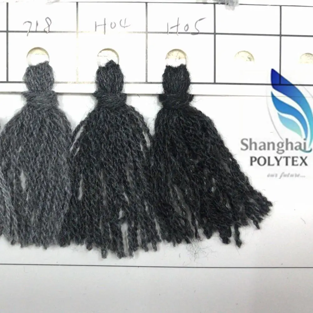 blended yarn polyester and acrylic yarn