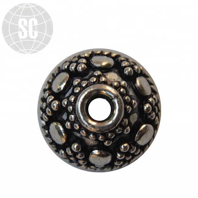OEM Supply Sterling Silver Beads Cap B151