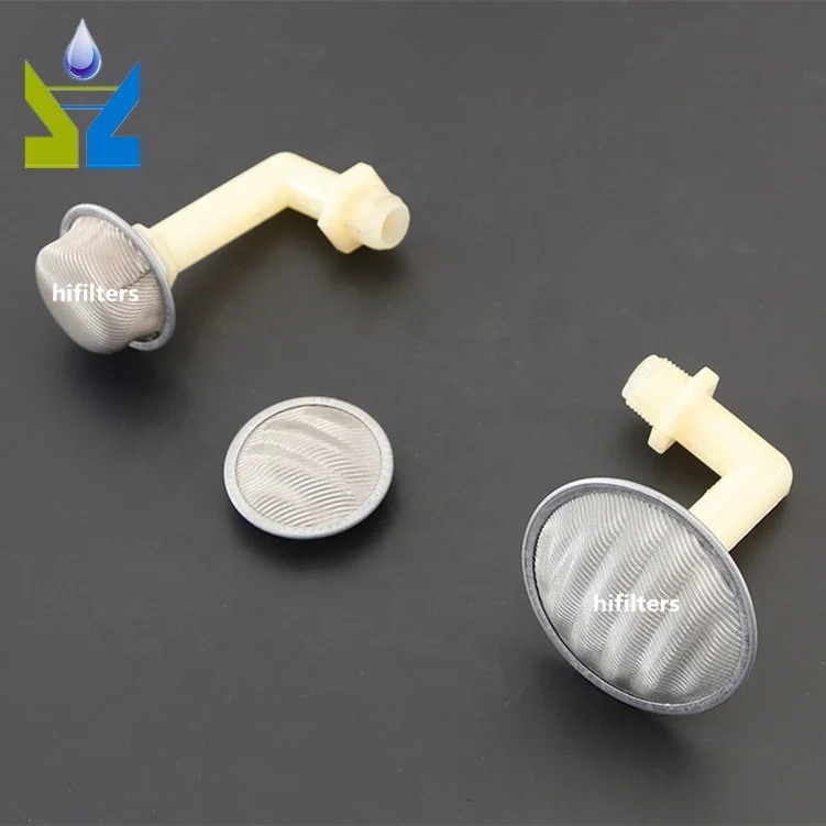 Best selling G 3/8 Micro Suction Strainer for Hydraulic Oil Tank Power Unit  Station Pack Filter Dia 43mm 63mm 80mm