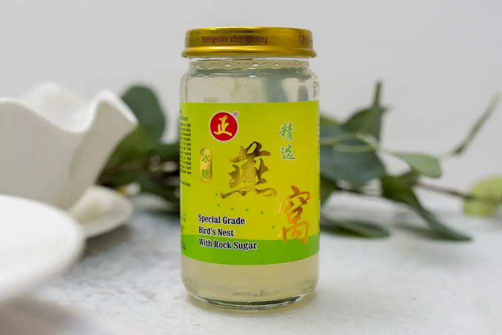 
ZTP Natural Swallow Bird Nest With Rock Sugar 