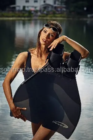 2021 High Quality Adult Apnee Black Clear MONOFIN from France Made of Rubber Training Mermaiding Swim Dive Size 2182 44 FR Scuba