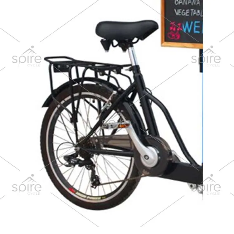 electric fruit tricycle 4 baskets with 6 speeds