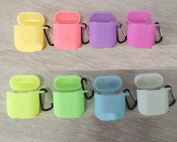 New Luminous Case Glow in the Dark Protective Silicon Cover Case for Air-pods