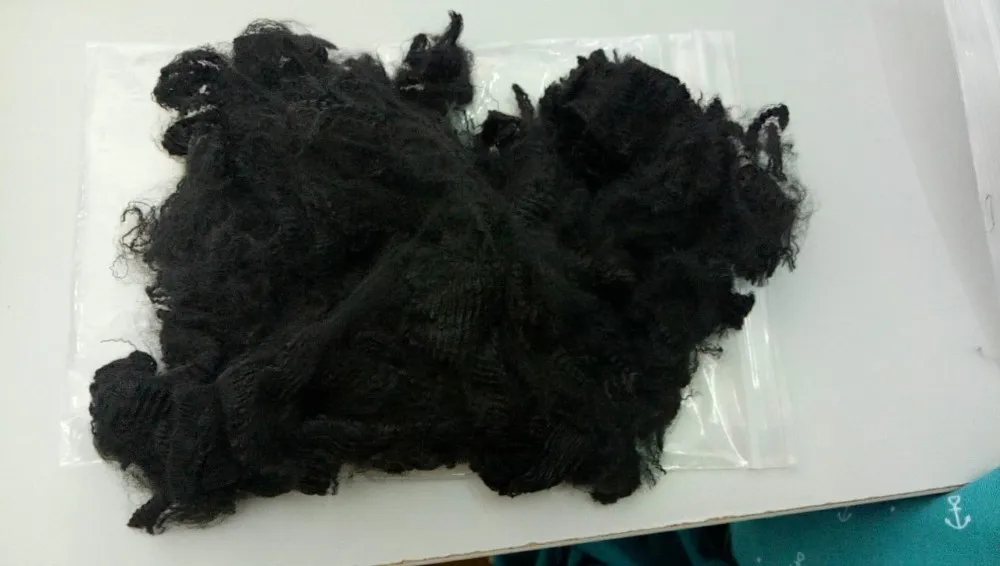 POLYESTER COLOR FIBER WASTES FROM VIET NAM