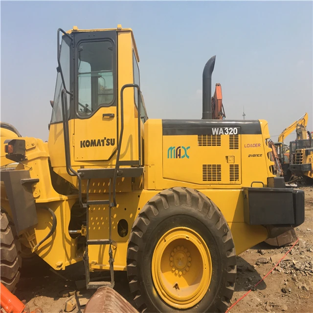 USED komatsu wheel loader second hand wa320-3 komatsu